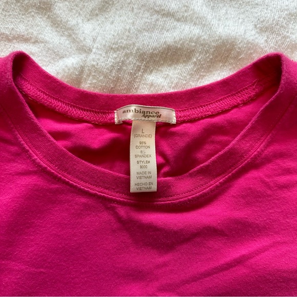 Fitted Pink T-Shirt - Picture 6 of 6
